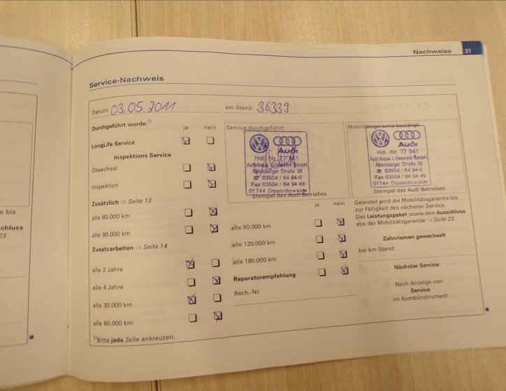 Audi A3 Hatchback 2,0 l 103 kw