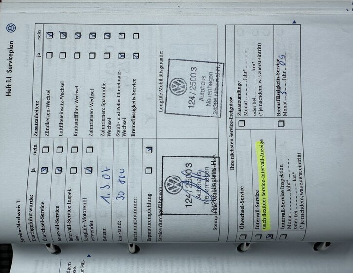 Volkswagen Touran MPV 2,0 l 110 kw