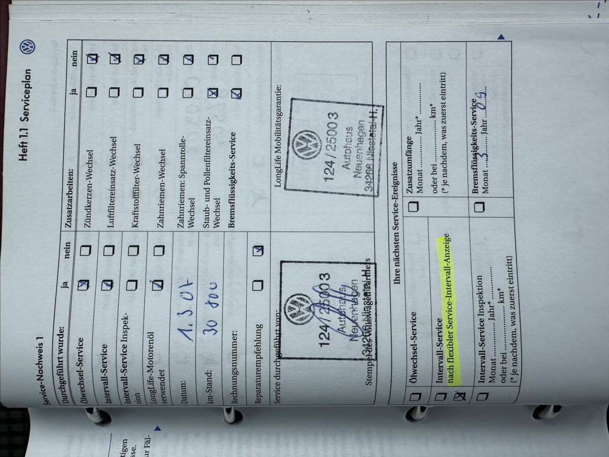 Volkswagen Touran MPV 2,0 l 110 kw