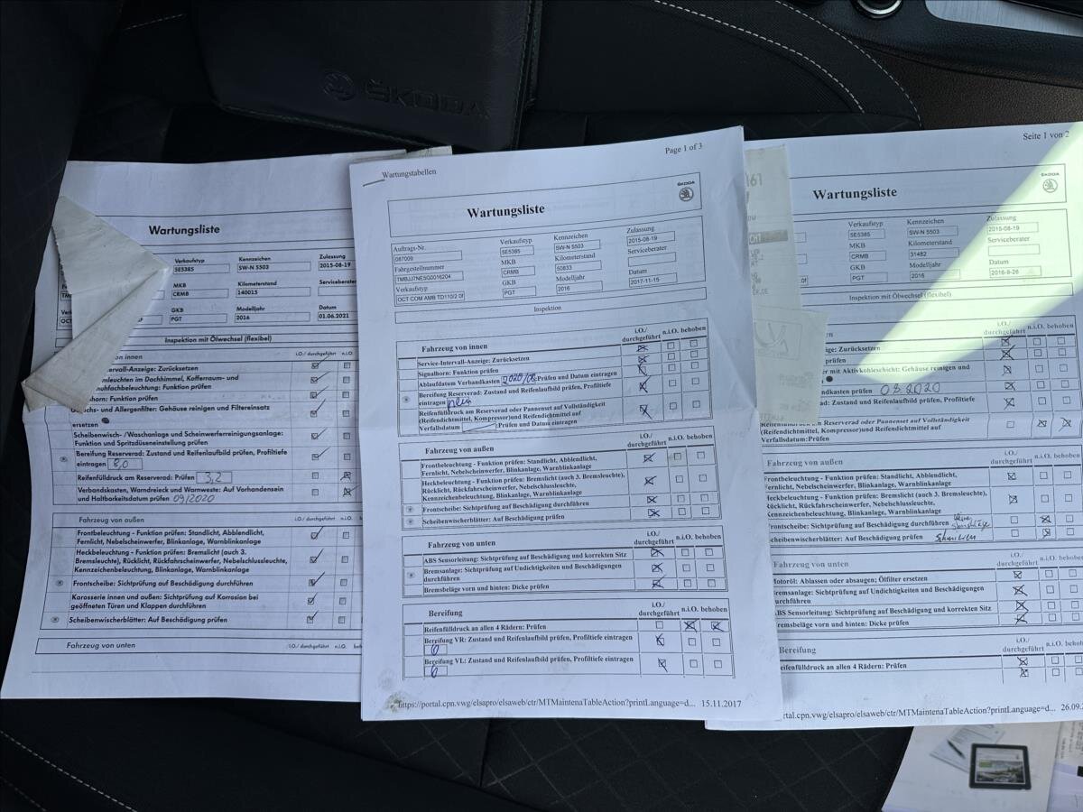 Škoda Octavia Kombi 2,0 l 110 kw