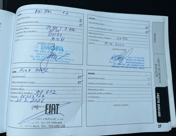 Fiat 500L Hatchback 1,4 l 70 kw