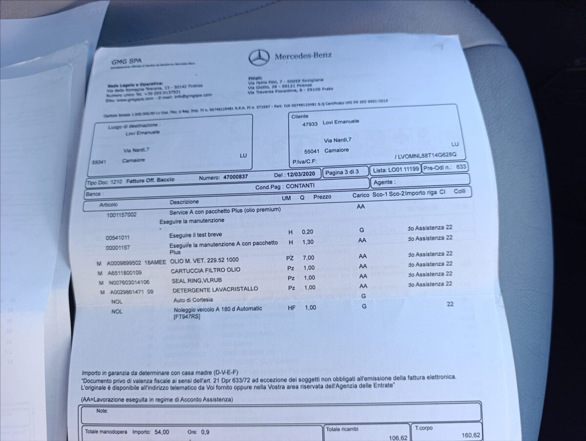 Mercedes-Benz Třídy C Kombi 2,1 l 150 kw
