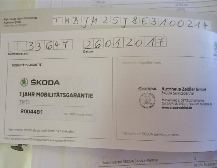 Škoda Fabia Kombi 1,2 l 63 kw