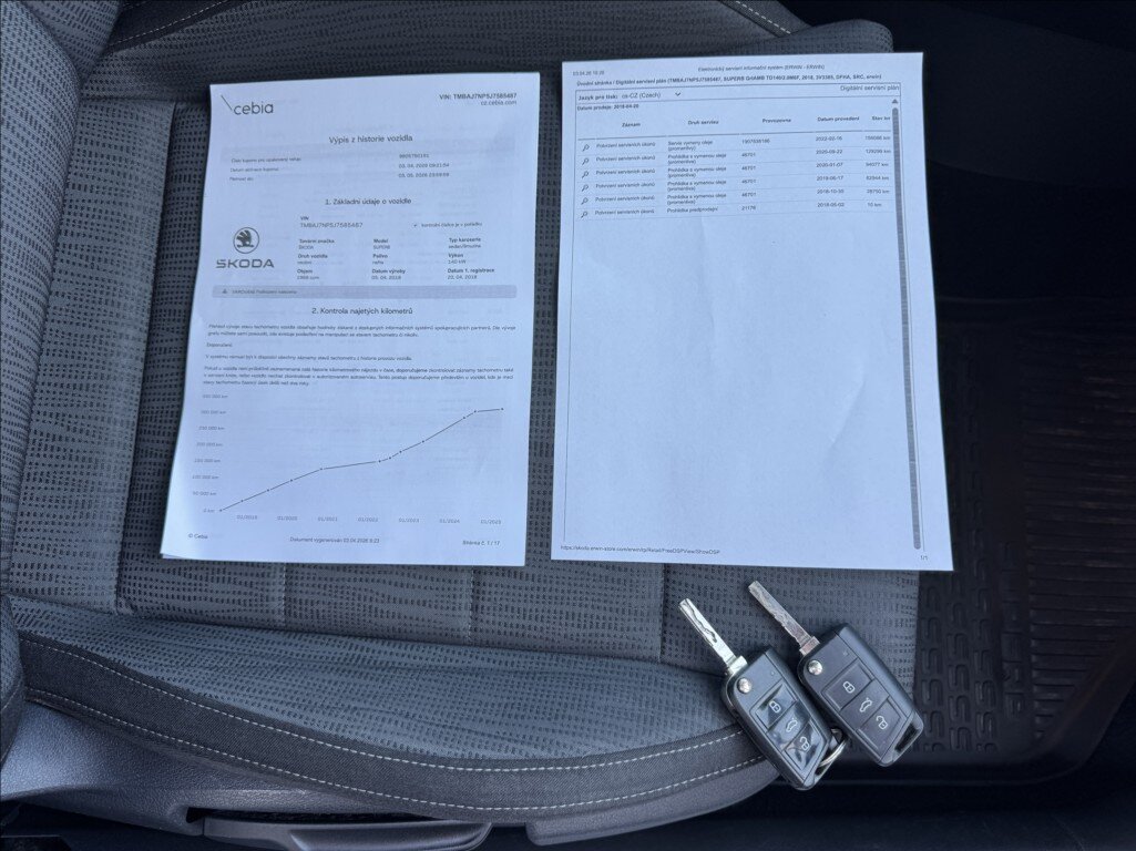 Škoda Superb Sedan / Limuzína 2,0 l 140 kw