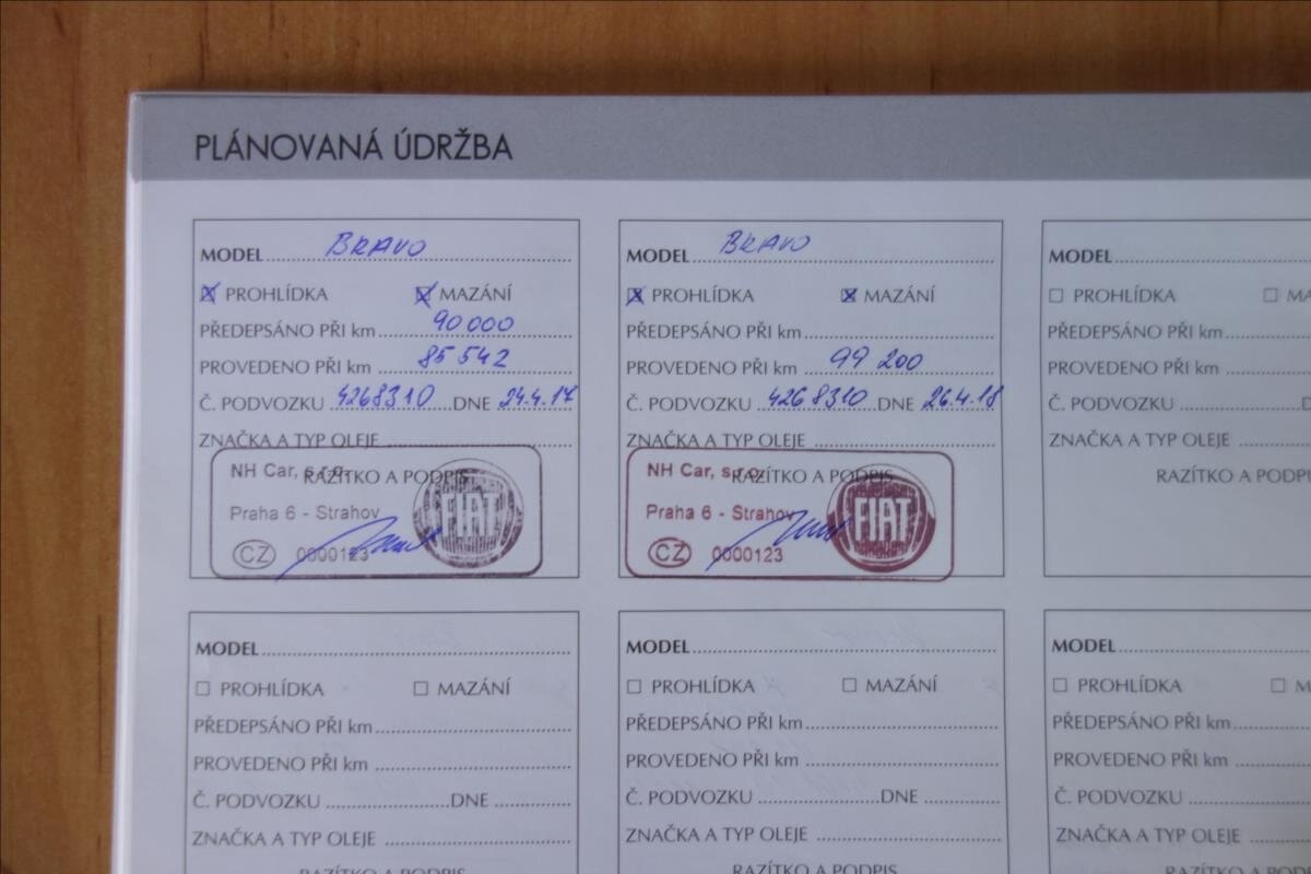 Fiat Bravo Hatchback 1,6 l 88 kw