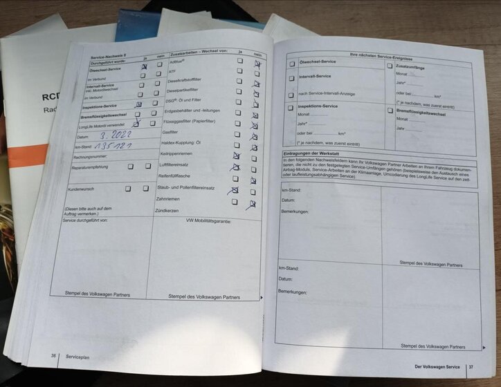 Volkswagen Touran MPV 1,2 l 77 kw