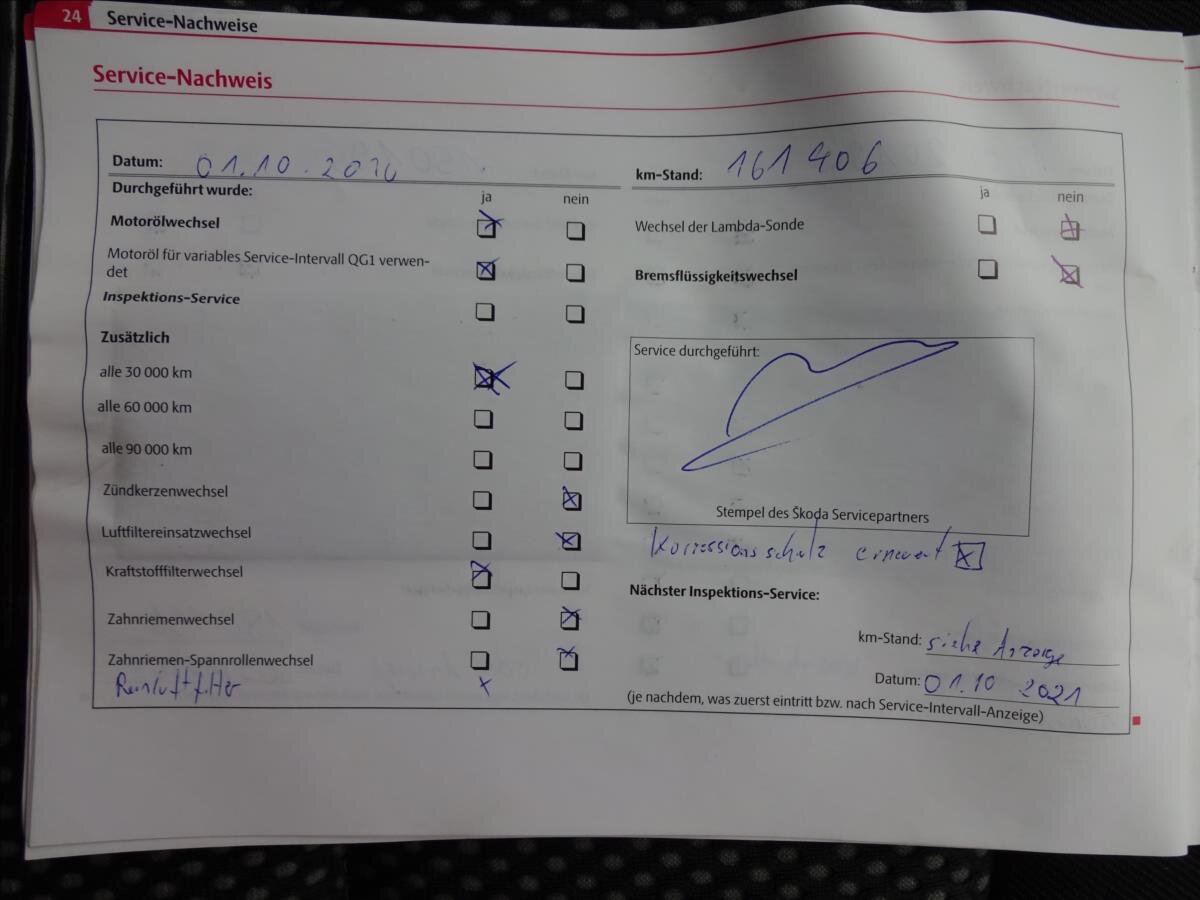 Škoda Octavia Kombi 1,8 l 118 kw