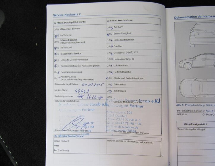 Volkswagen Touran Kombi 1,4 l 103 kw