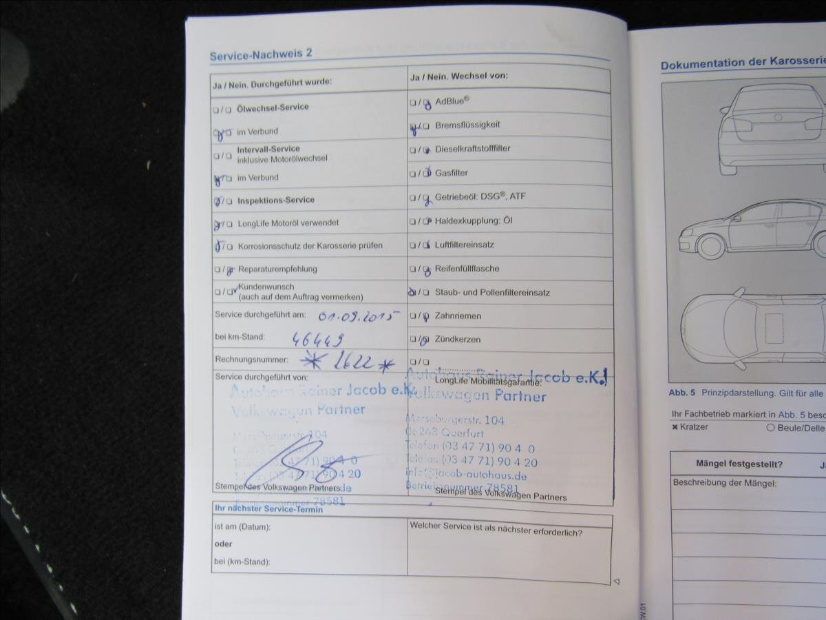 Volkswagen Touran Kombi 1,4 l 103 kw