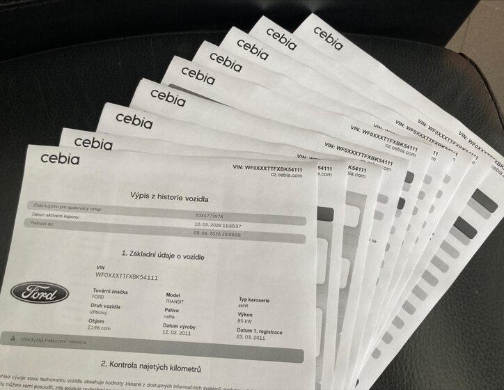 Ford Transit Ostatní 2,2 l 85 kw