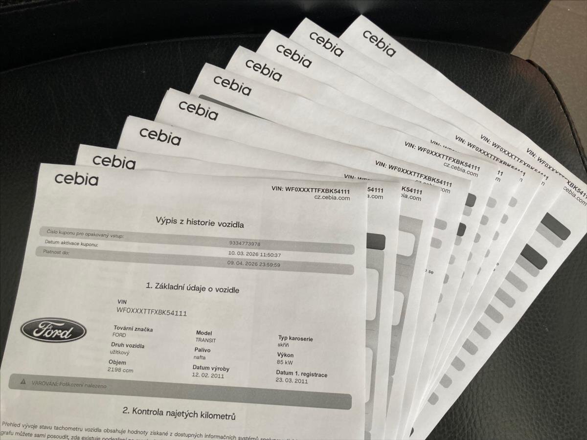 Ford Transit Ostatní 2,2 l 85 kw