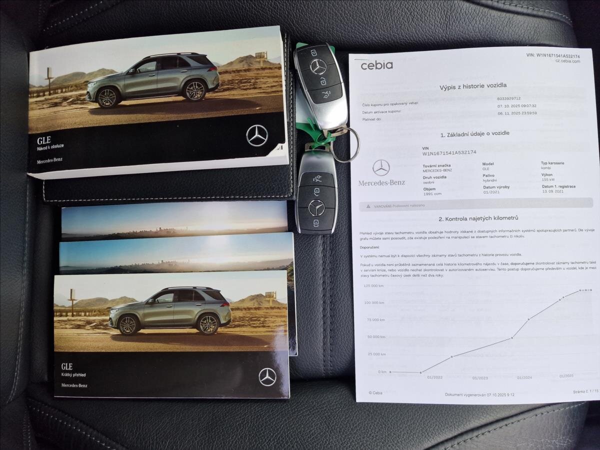 Mercedes-Benz GLE SUV 2,0 l 245 kw