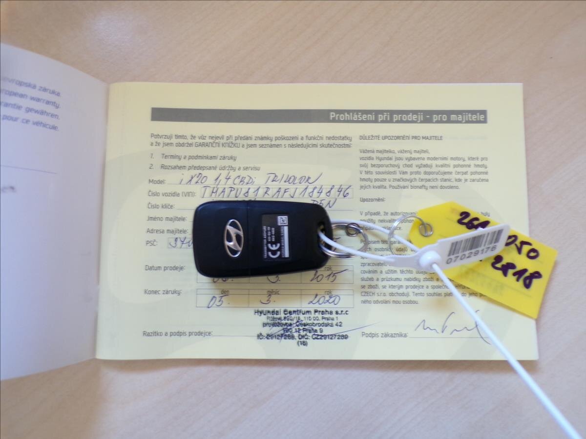 Hyundai ix20 Kombi 1,4 l 57 kw