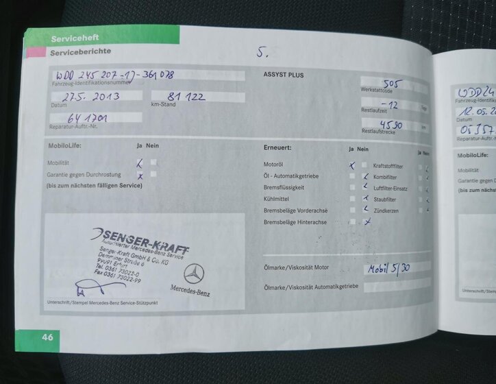 Mercedes-Benz Třídy B Hatchback 2,0 l 80 kw