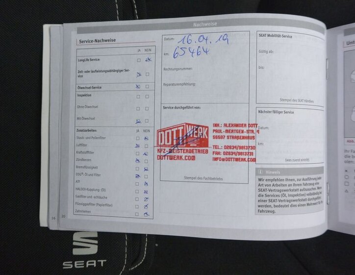 Seat Leon Hatchback 2,0 l 206 kw