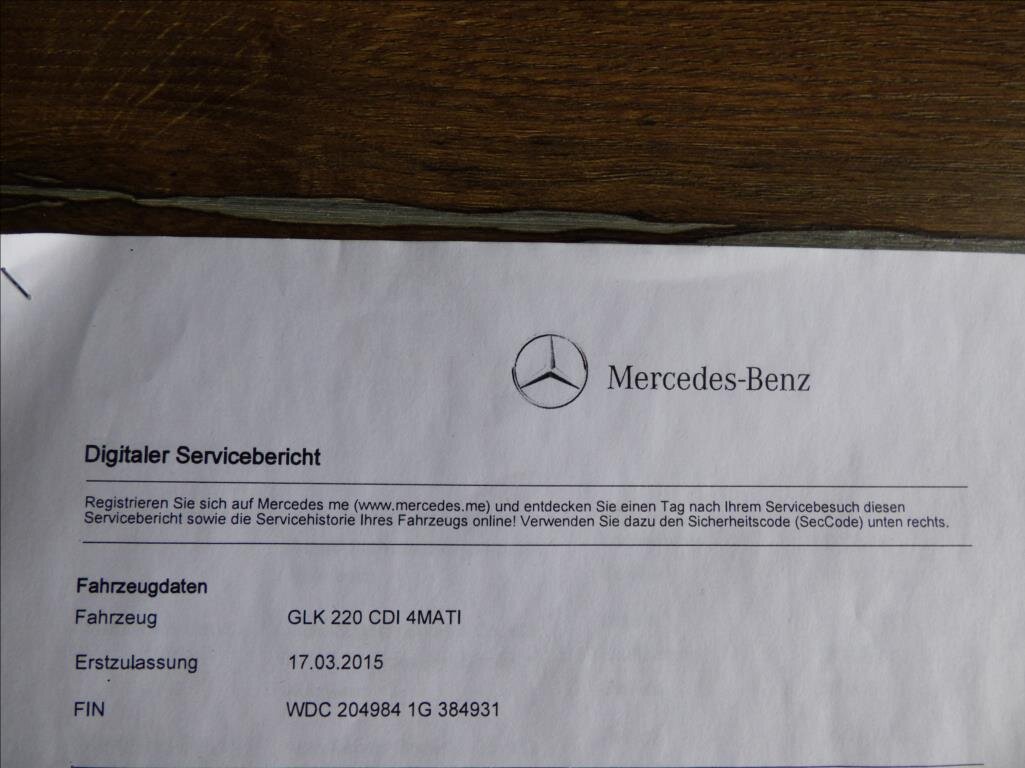 Mercedes-Benz GLK SUV / Terénní 2,1 l 125 kw