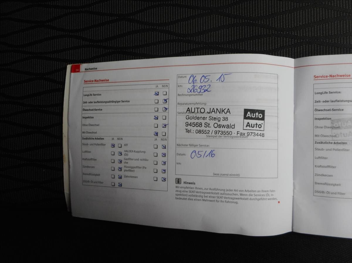 Seat Leon Hatchback 1,4 l 90 kw