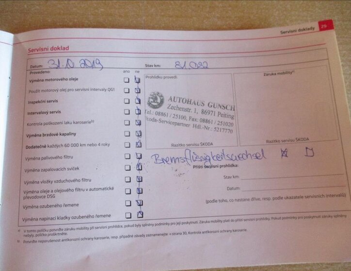 Škoda Fabia Kombi 1,2 l 63 kw