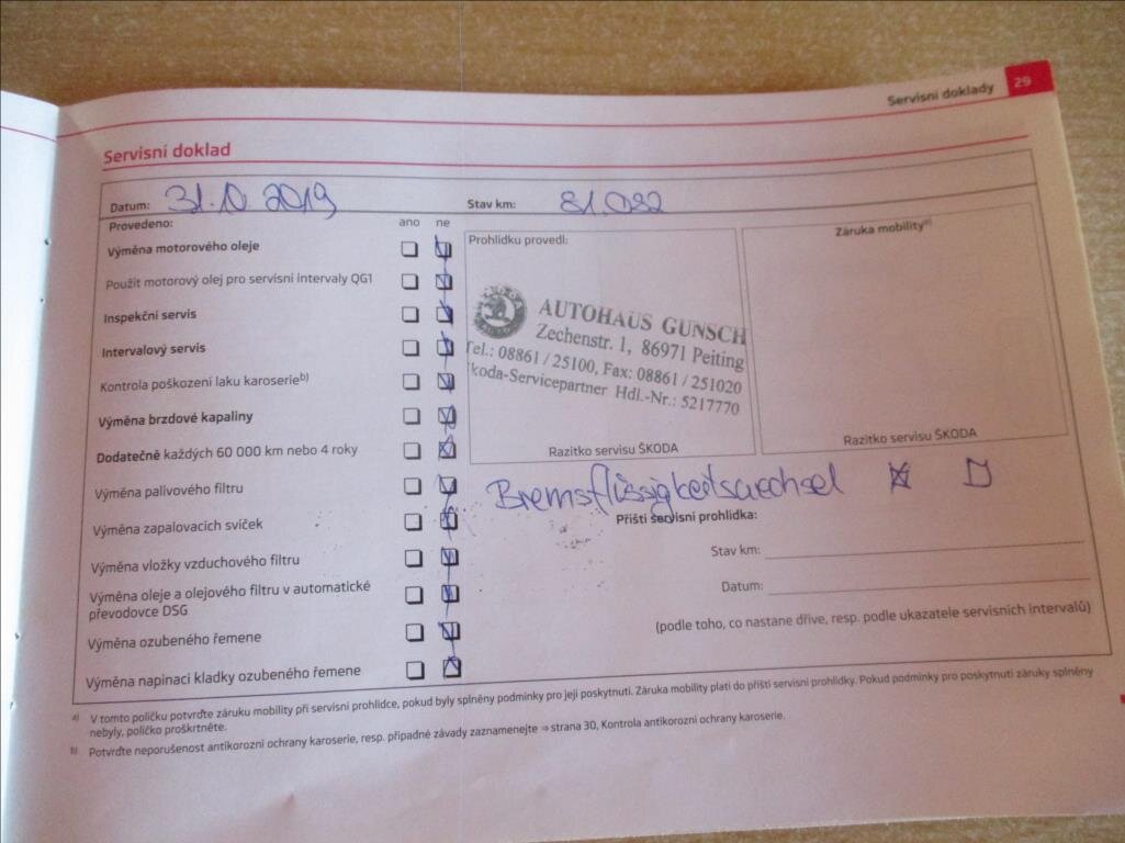 Škoda Fabia Kombi 1,2 l 63 kw