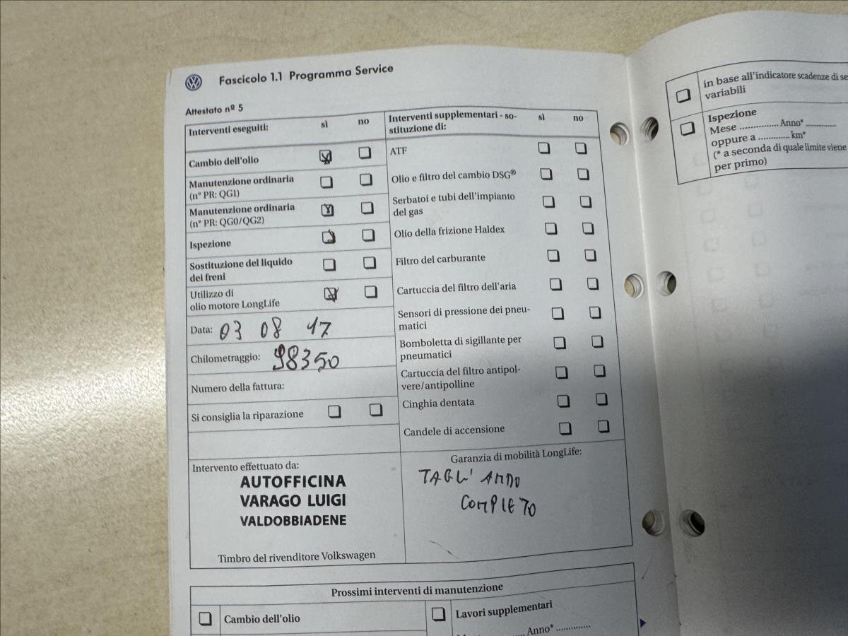 Volkswagen Touran MPV 1,9 l 77 kw