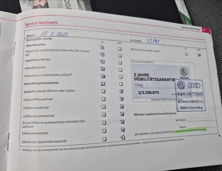 Škoda Fabia Kombi 1,4 l 63 kw