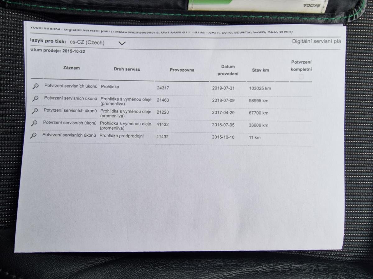 Škoda Octavia Kombi 1,8 l 132 kw