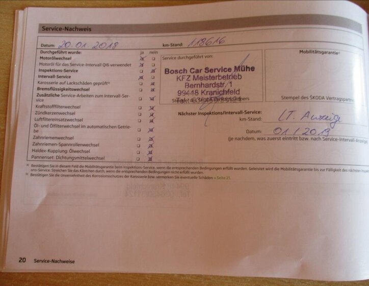 Škoda Fabia Kombi 1,2 l 63 kw