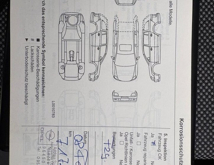 Opel Zafira MPV 1,6 l 110 kw