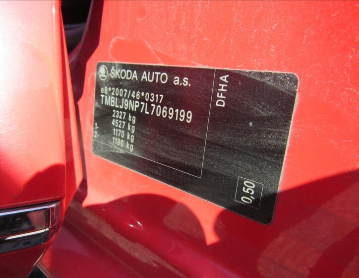 Škoda Superb Kombi 2,0 l 140 kw