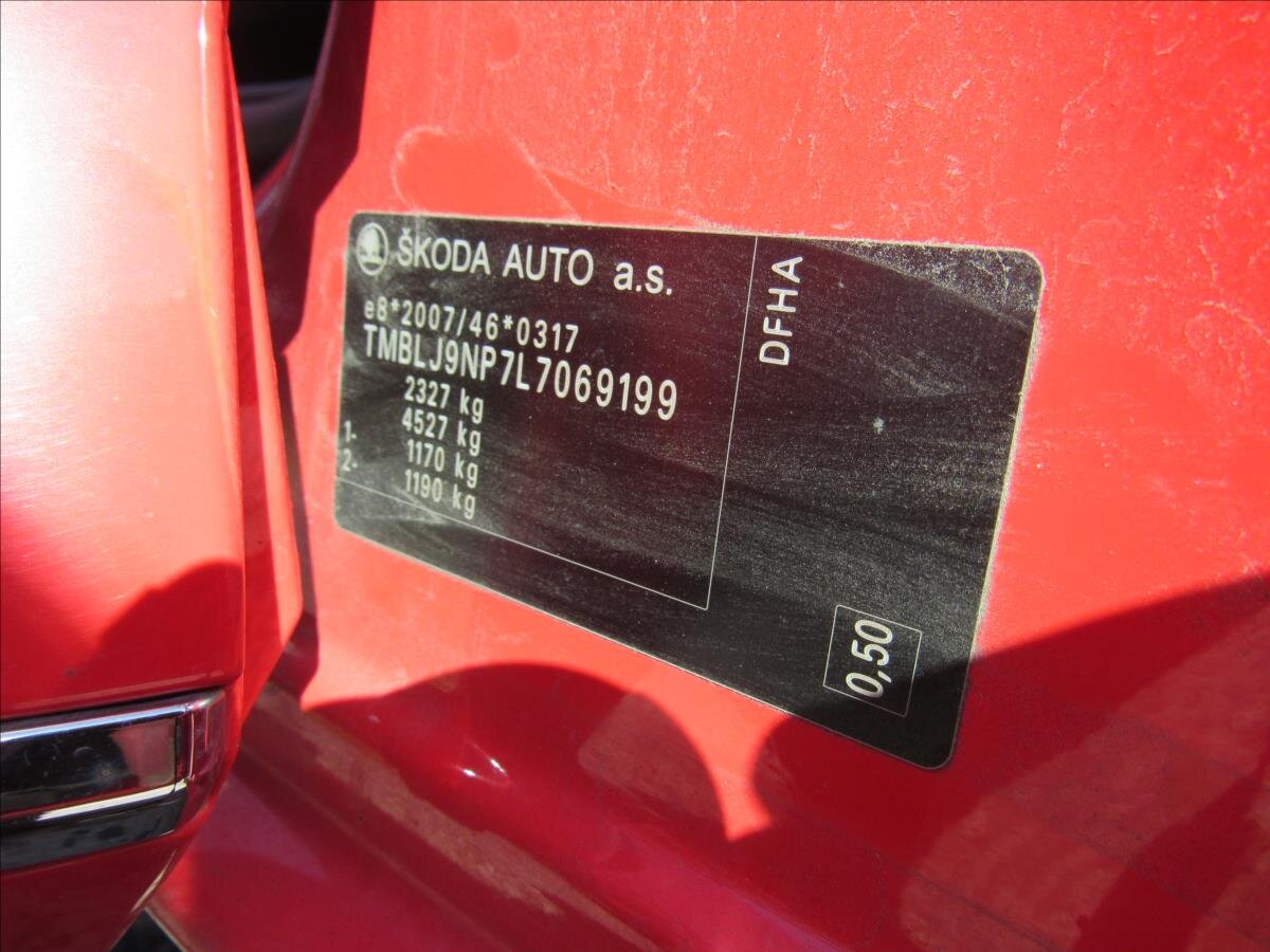 Škoda Superb Kombi 2,0 l 140 kw