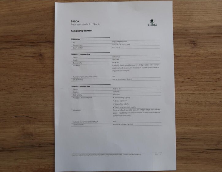 Škoda Octavia Kombi 1,5 l 110 kw