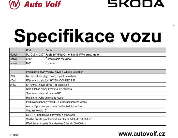 Škoda Fabia Hatchback 999,0 85 kw