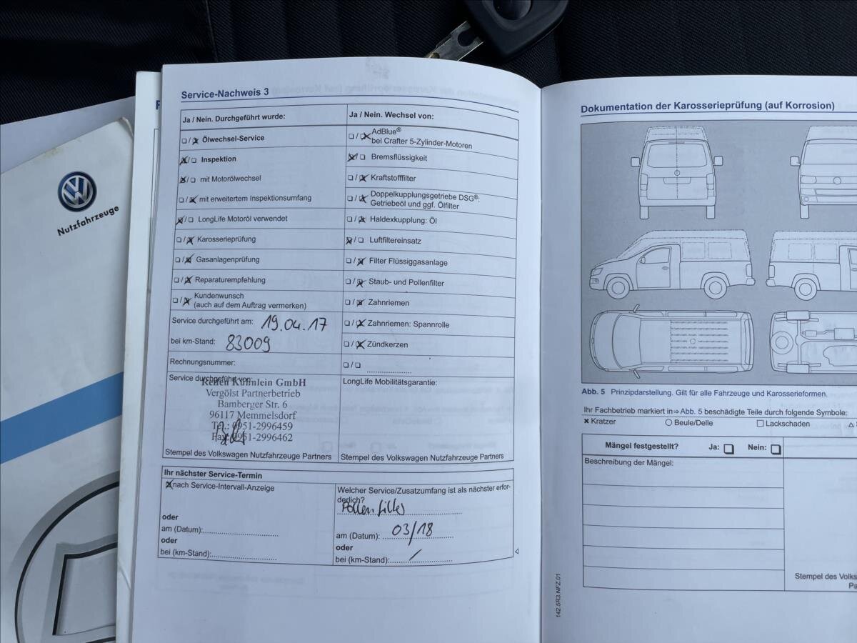 Volkswagen Caddy Kombi 2,0 l 103 kw