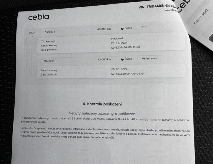 Škoda Rapid Sedan / Limuzína 1,2 l 63 kw