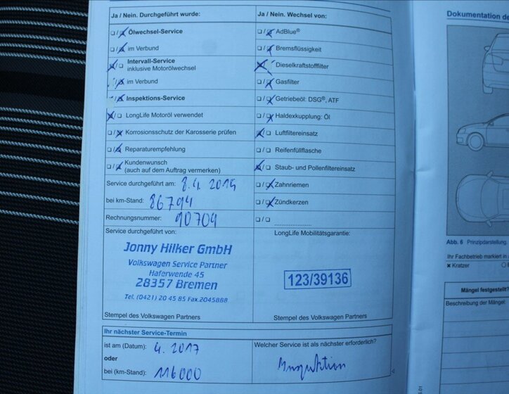 Volkswagen Golf Kombi 2,0 l 103 kw