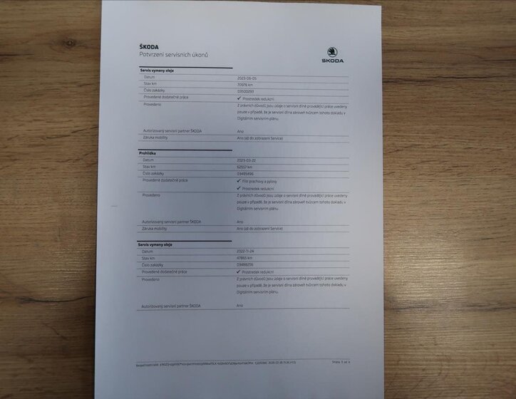 Škoda Octavia Kombi 2,0 l 110 kw