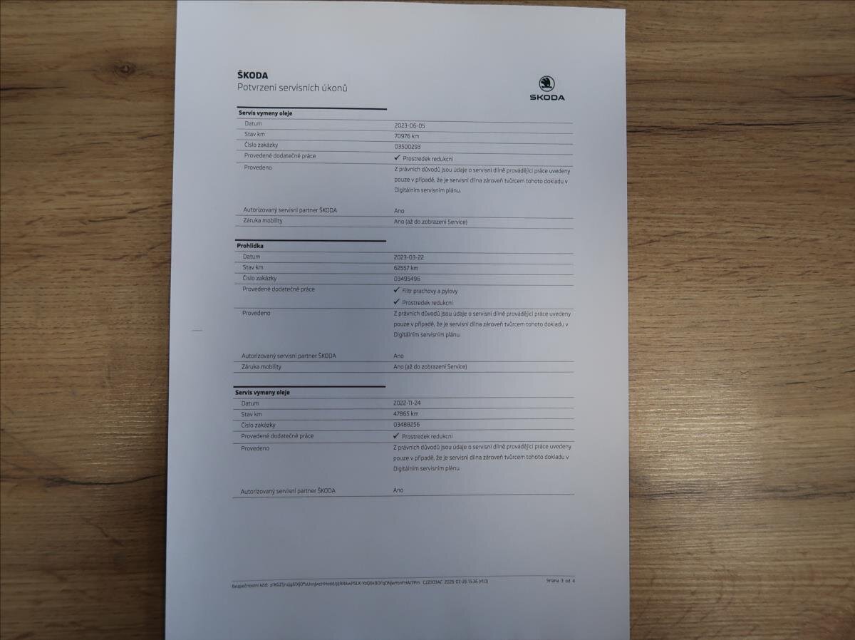 Škoda Octavia Kombi 2,0 l 110 kw