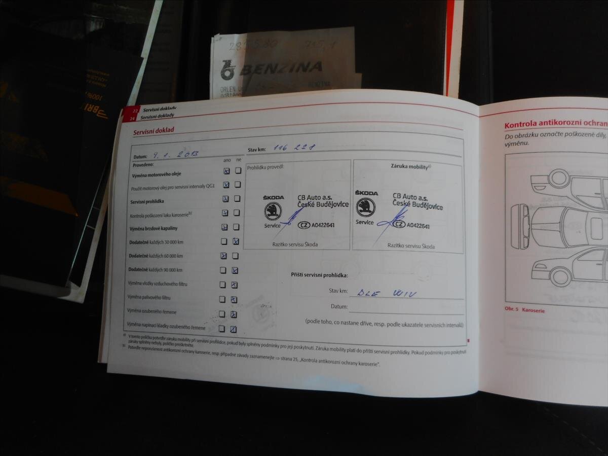 Škoda Octavia Sedan / Limuzína 1,9 l 77 kw