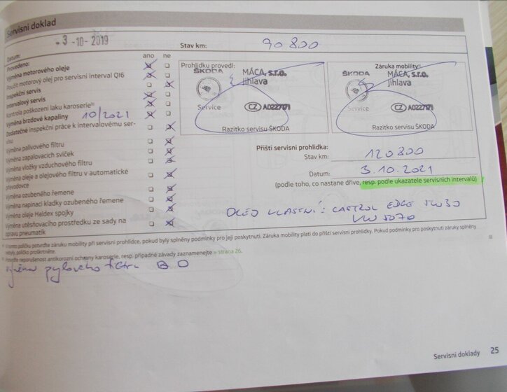 Škoda Rapid Sedan / Limuzína 1,6 l 77 kw