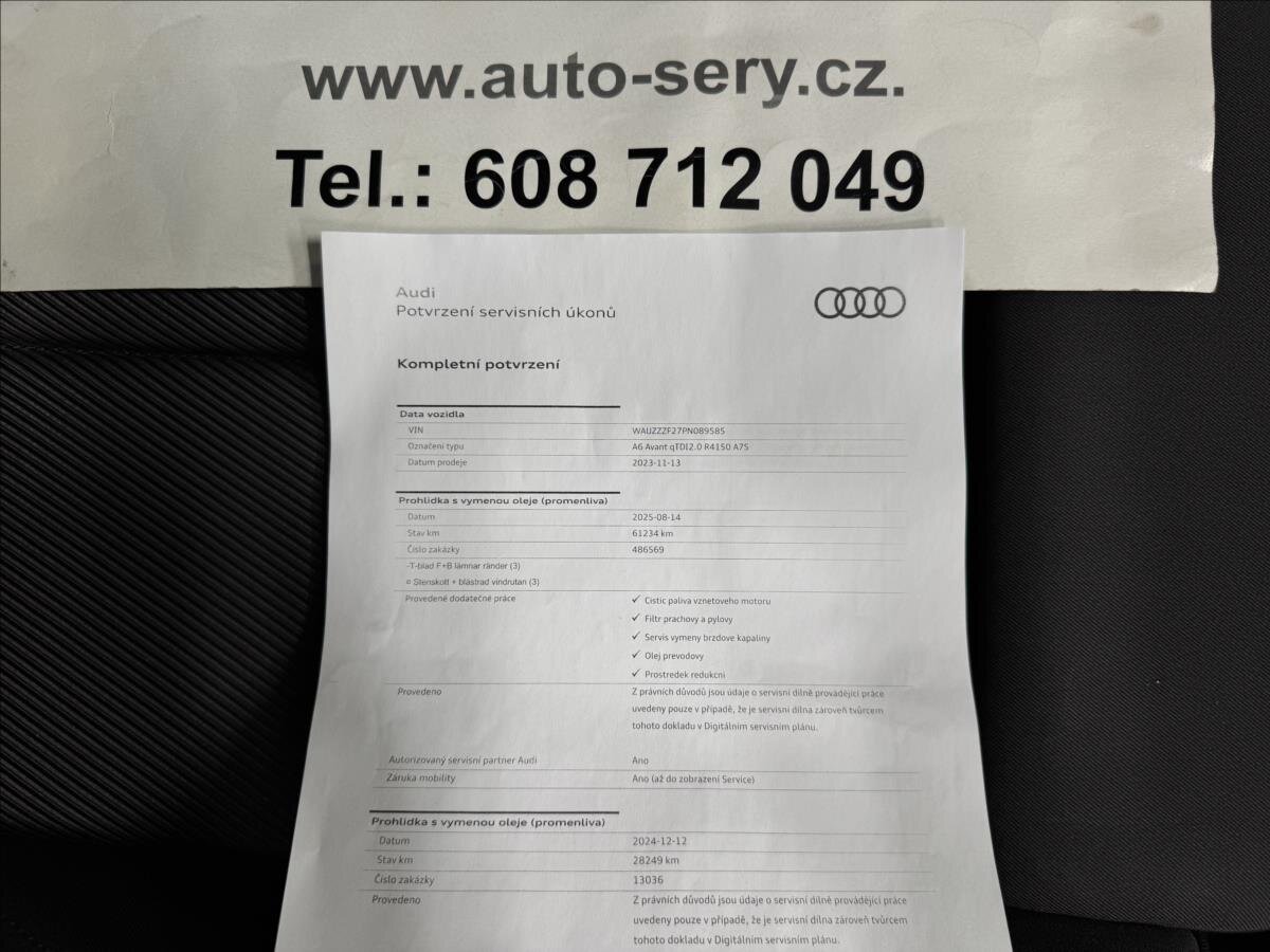 Audi A6 Kombi 2,0 l 150 kw