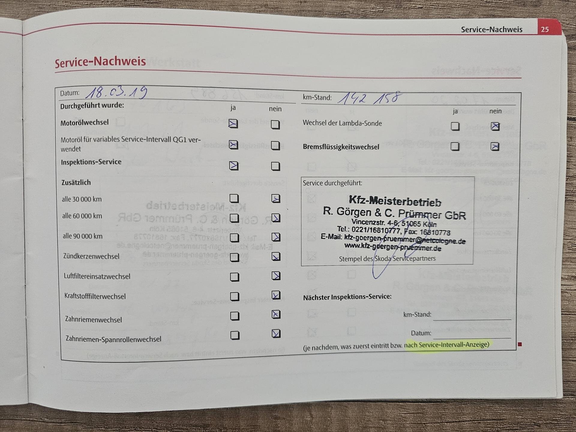 Škoda Octavia Kombi 2,0 l 103 kw