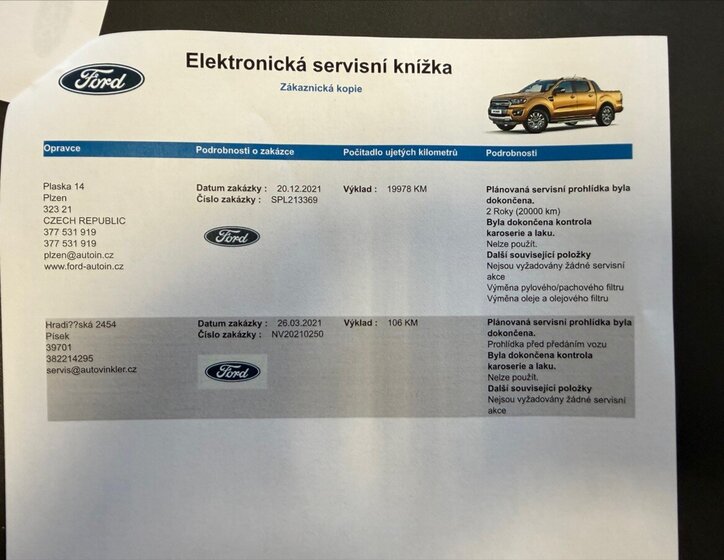 Ford Ranger Pick-up 2,0 l 157 kw