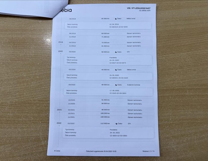 Renault Scénic Hatchback 1,2 l 97 kw