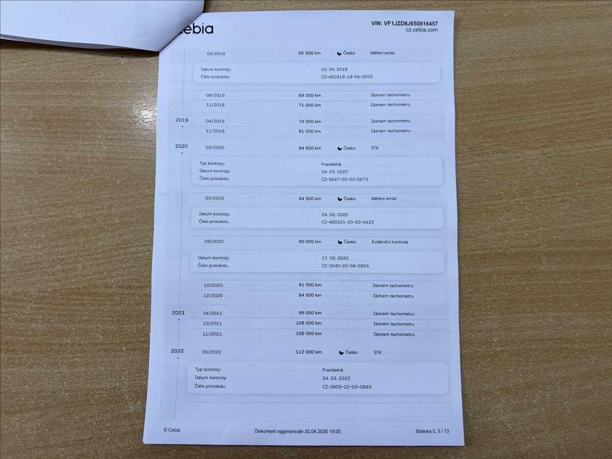 Renault Scénic Hatchback 1,2 l 97 kw