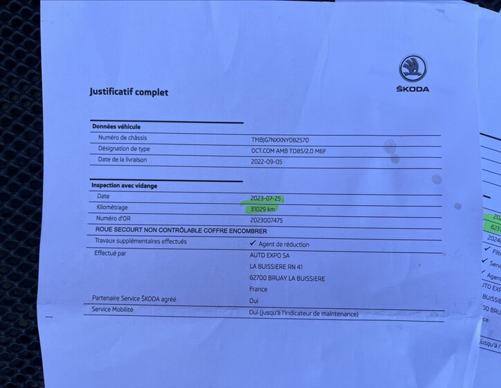 Škoda Octavia Kombi 2,0 l 85 kw