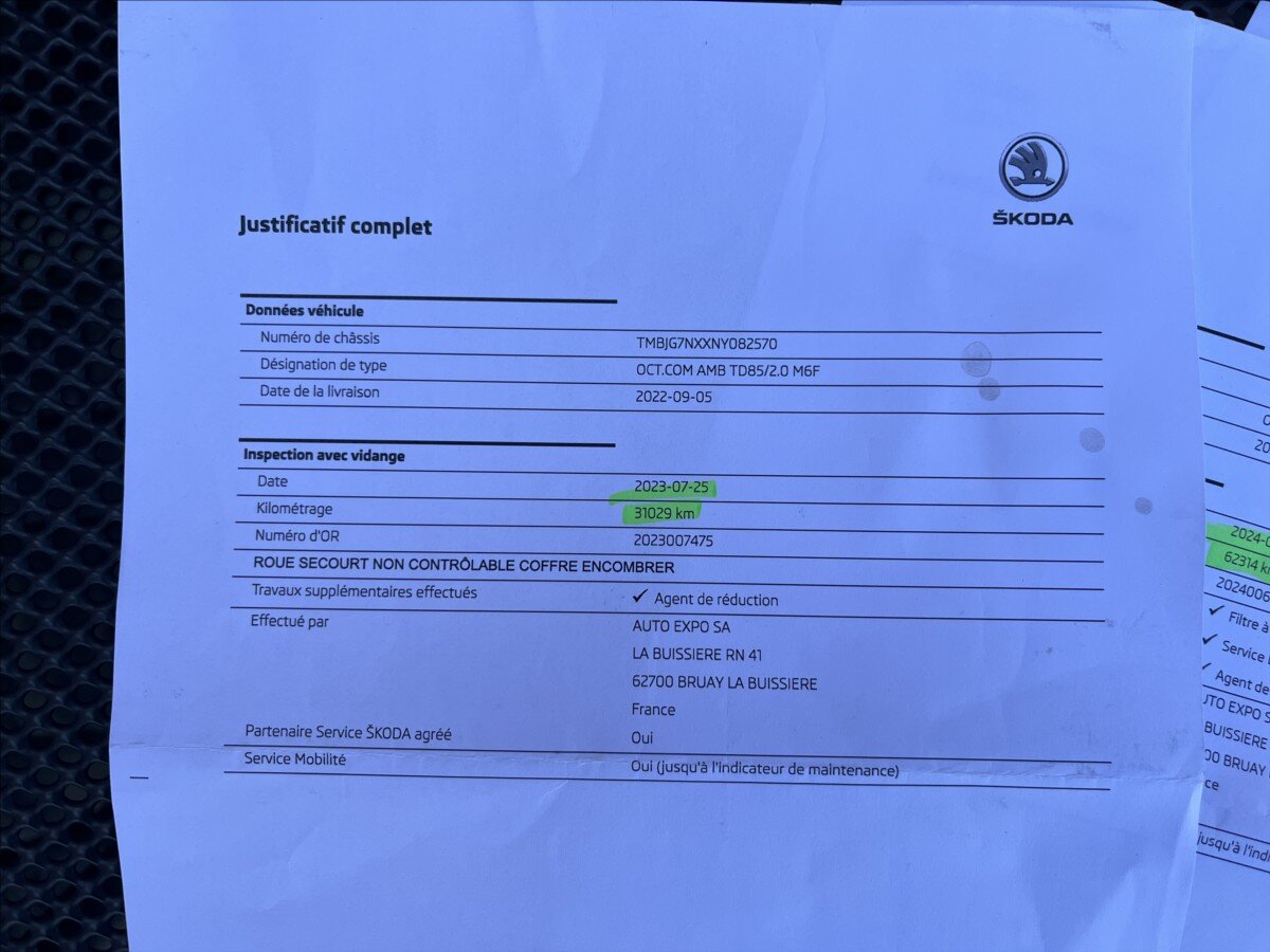 Škoda Octavia Kombi 2,0 l 85 kw