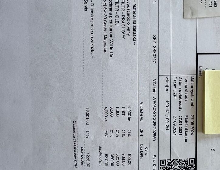 Ford Focus Kombi 1,6 l 77 kw