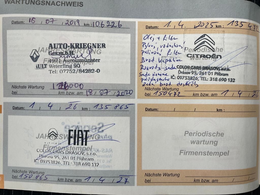 Citroën C4 Picasso MPV 1,6 l 82 kw