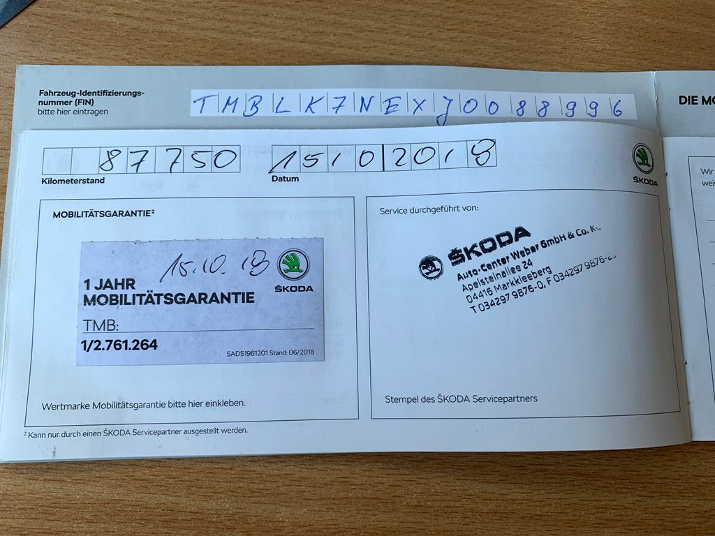 Škoda Octavia Kombi 2,0 l 135 kw