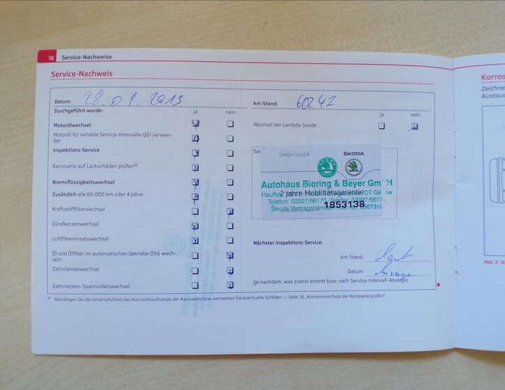 Škoda Fabia Hatchback 1,2 l 44 kw